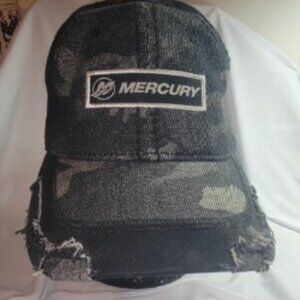 Mercury Dockstore 6-Panel Cap – Black Camo